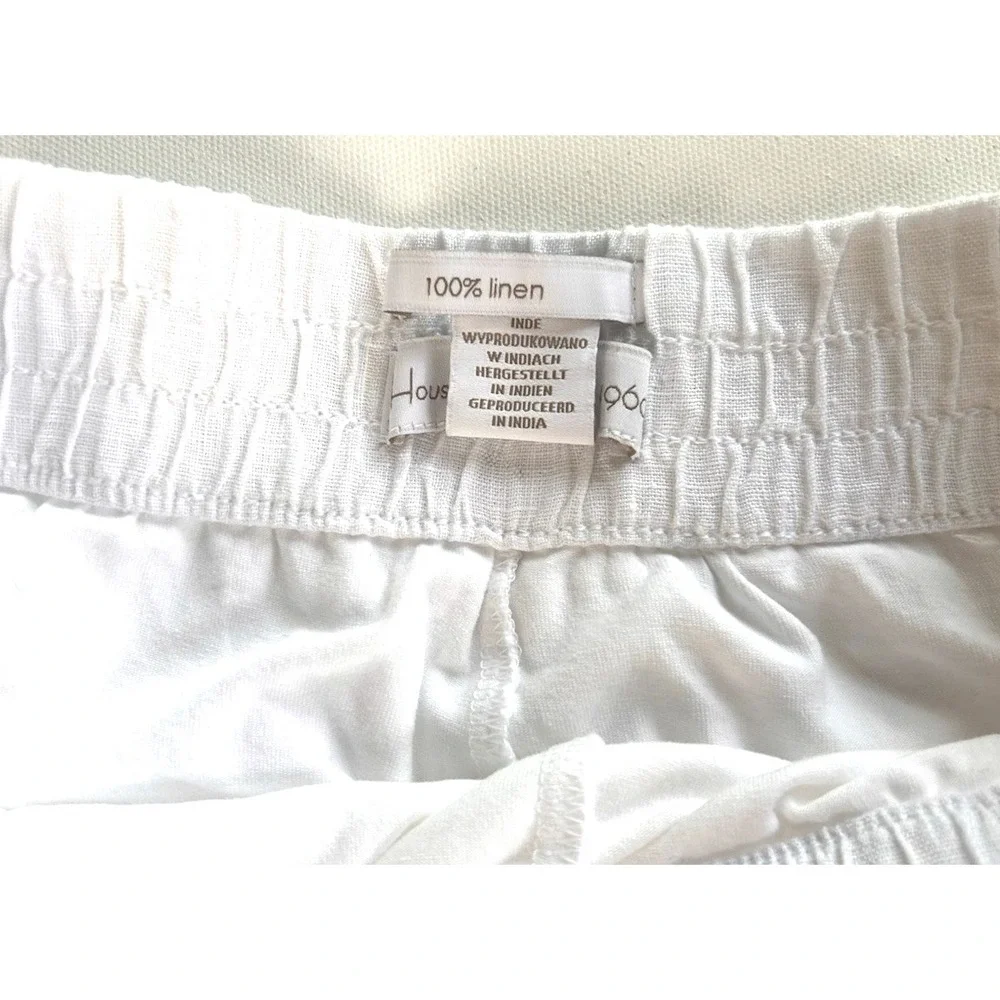 House oi Harlow 100%. Linen Mini Skort Soft Girl Coastal Beach size S